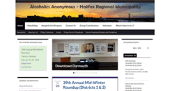 Desktop Screenshot of aahalifax.org