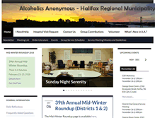 Tablet Screenshot of aahalifax.org